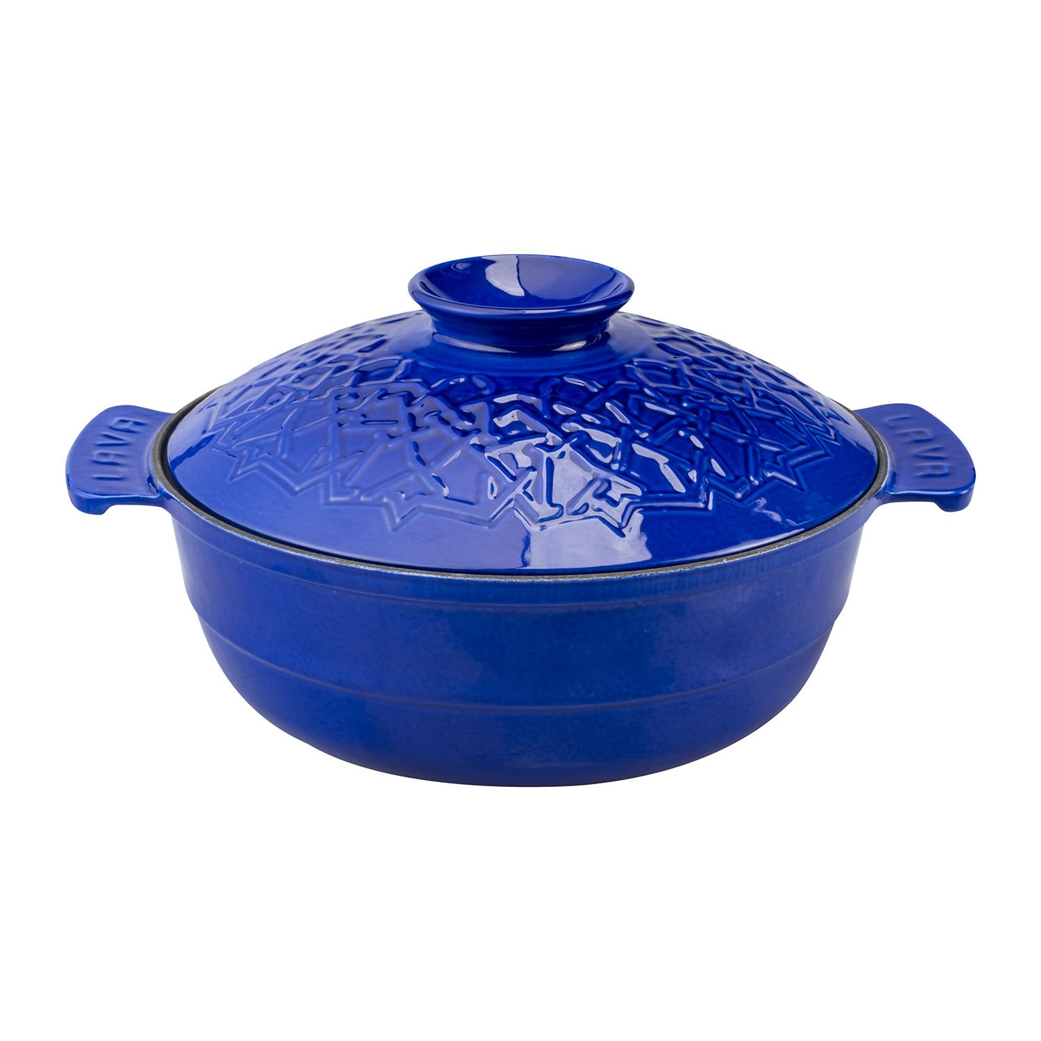 Lava Anatolia Selçuklu Majolica Mavi Güveci Çap (Ø)26 cm.