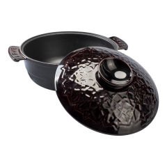 Lava Anatolia Selçuklu Majolica Mor Güveci Çap (Ø)26 cm.