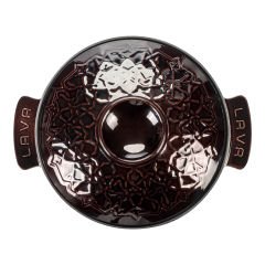 Lava Anatolia Selçuklu Majolica Mor Güveci Çap (Ø)26 cm.