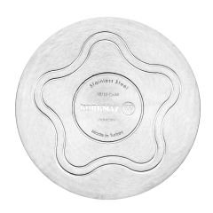 Korkmaz Perla Kısa Çelik Tencere - 22x6 cm