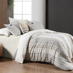 Sarev Calamor Mood Comfort Bej Nevresim Takımı