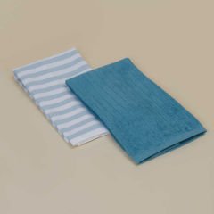 Kita Mutfak Havlusu 2'li Set 40x60 cm - Mavi