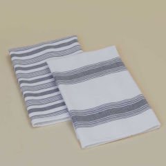 Adia Mutfak Havlusu 2'li Set 40x60 cm - Koyu Gri